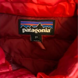 Patagonia Vibrant Red Quilted Jacket